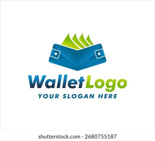 E Cartera Logotipo Diseño Plantilla Diseño plano Vector Ilustración creativa Pago en línea Financiero