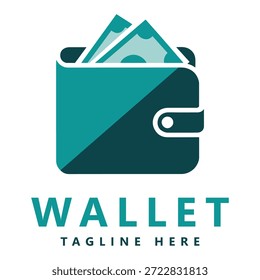 Plantilla de diseño de Vector de diseño de logotipo de billetera electrónica