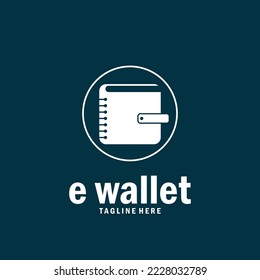 e wallet modern pay icon vector illustration template design