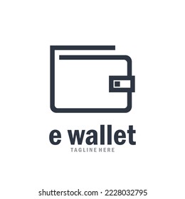 e wallet modern pay icon vector illustration template design