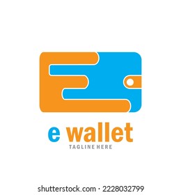 e wallet modern pay icon vector illustration template design