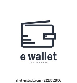 e wallet modern pay icon vector illustration template design