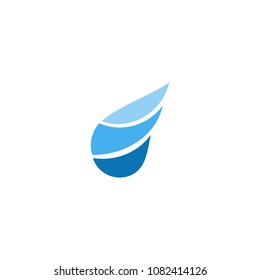 e water logo vector