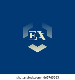 E X Logo