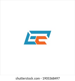 E Z letter logo vector design on white color background. ez unique abstract icon design