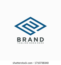 E2 E Design Logo Concept Brand Stock Vector (royalty Free) 1710738340 