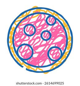 e700 - e799 antibiotics doodle icon sketch vector. e700 - e799 antibiotics sign. isolated symbol illustration