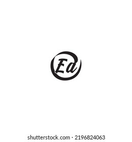 EA brush concept in high quality professional design that will print well across any print media