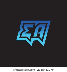 Soporte de diseño de logotipo de inspiración inicial de EA e ideas de clan de juegos