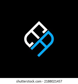 EA letter logo creative design with vector graphic