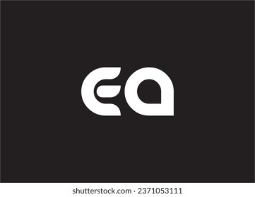 ea letter logo and monogram design