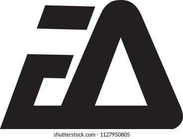 ea letter vector logo