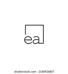 EA line concept logo in high quality professional design that will be best for your companies