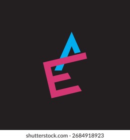 EA Diseño de Logo Diseño de Logo Creativo y Moderno