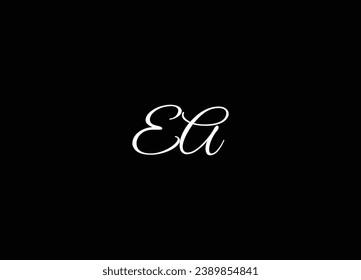 ea logo desing and monogram iogo