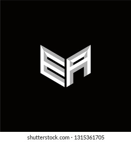 EA Logo Letter initial Designs Templete