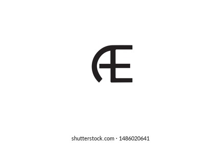 Rf Logo Design Vector Template Illustration Stock Vector (Royalty Free ...