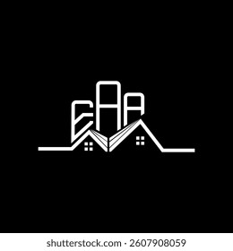 EAA Real State logo design, EAA simple and modern logo. EAA luxurious alphabet design  