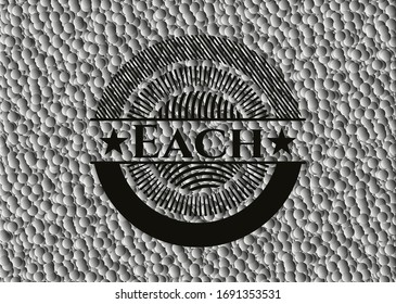 Each black badge with grey bubbles background. Vector Illustration. Detailed.