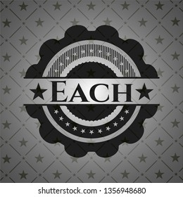 Each black emblem. Vintage.