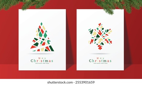 Each card captures the spirit of winter, making it perfect for sending warm wishes to friends and family. Share joy and cheer with these stunning designs that embody the magic of Christmas.