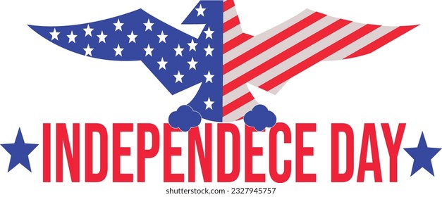 Eagle 4th of july t-shirt design