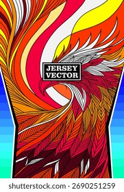 DISEÑO DE SUBLIMACIÓN COMPLETA DE FONDO ABSTRACTAS DE ÁGUILA