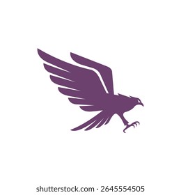 eagle abstract logo modern style