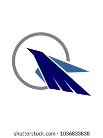 eagle abstract logo template