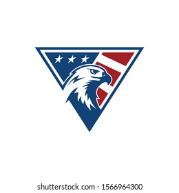 Eagle America Logo Design Concept