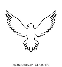 eagle american emblem icon