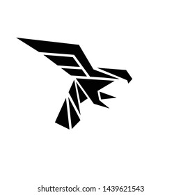a eagle animal logo template