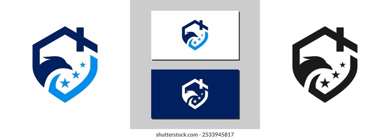 eagle animal sign icon white and black logo 
