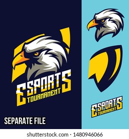 Eagle Animals Esports Logo Badge designs 