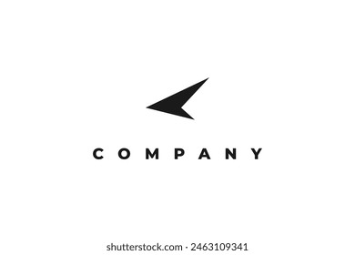 eagle arrow modern minimal logo