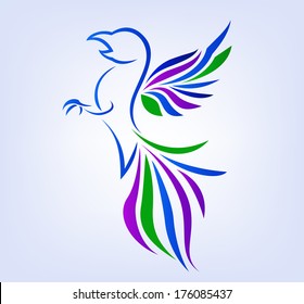 Eagle Art Symbol