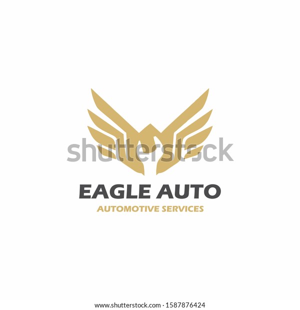 Eagle\
Automotive logo simple and modern\
templates