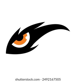 logo de eagle aye , simple y limpio