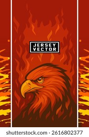 EAGLE BACKGROUND FOR FULL SUBLIMATION JERSEY