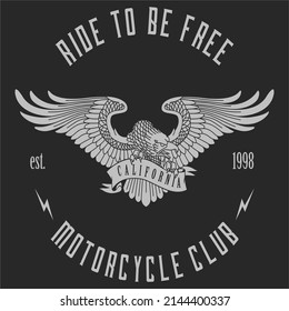 Eagle Badge Illustration Vector and beautifull eagle