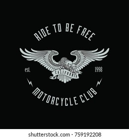 Eagle Badge For Motorcycle club