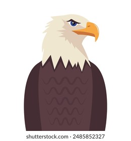 Eagle. Bald Eagle. National symbol of the USA. Stock Vector Image