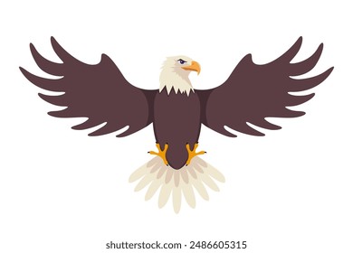 Eagle. Bald Eagle. National symbol of the USA. Stock Vector Image