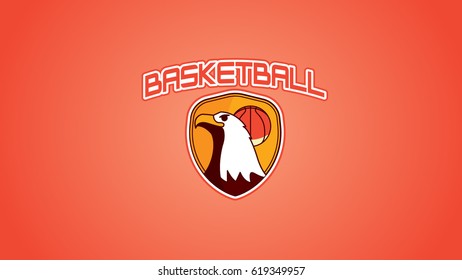 Eagle Basketball Mascot
