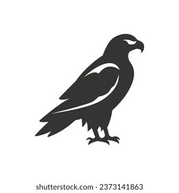 Eagle bird Icon on White Background - Simple Vector Illustration