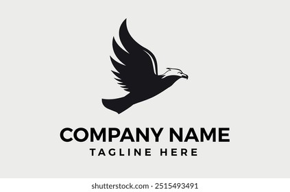 Eagle Bird Logo design, Logo design idea and Vector Template design.