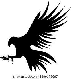 eagle bird logo design illustration