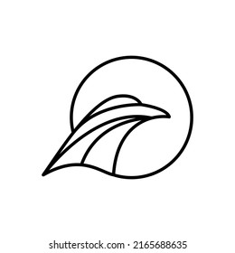 eagle bird logo design vector sign