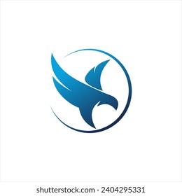 Eagle Bird Logo design Vector Template