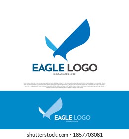 Eagle bird logo icon design